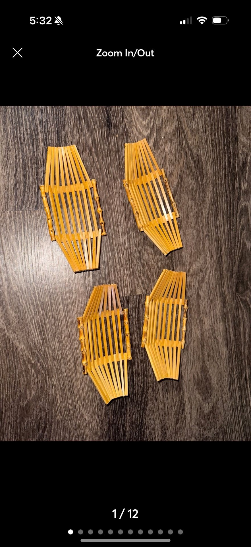 Bamboo Wet Towel Trays
