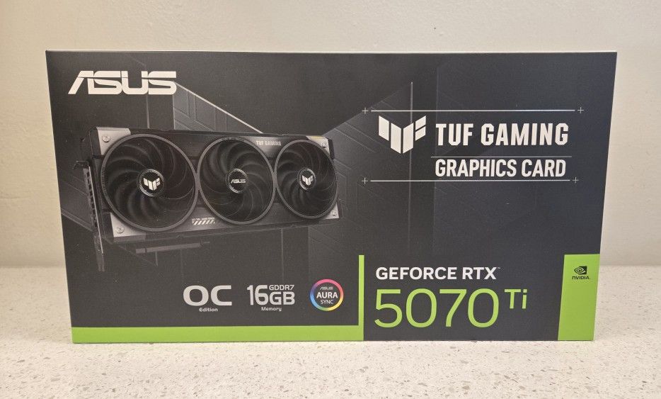 Asus TUF RTX 5070 ti