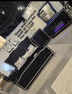 ✨️4pc Queen, King Bedrooms ✨️ Furniture Sectionals, Dining Avail