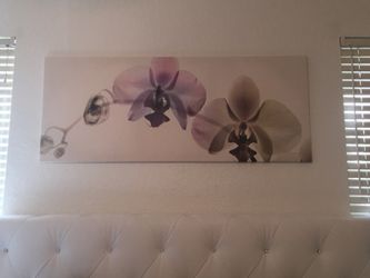 Orchid painting (ikea)