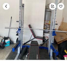 Fitness gear pro half rack