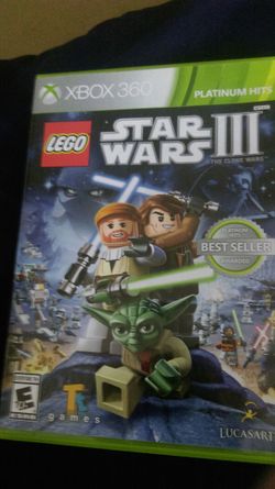 Xbox 360 Lego star wars 3 clone wars