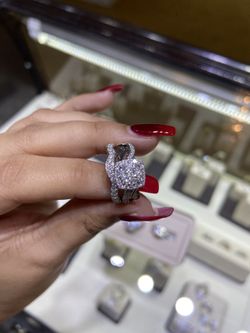 1 ct diamond ring, bridal set for a good price!!