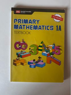 Singapore primary mathematics 1a  textbook