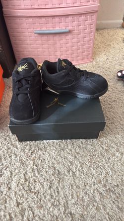 Air Jordan Toddler Sneakers Black and Gold