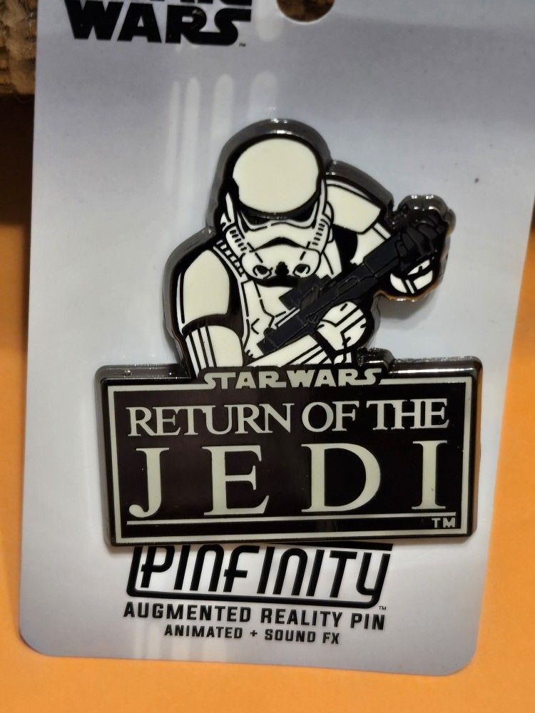 Disney Star Wars Stormtrooper Augmented Reality Enamel Metal Pin Badge