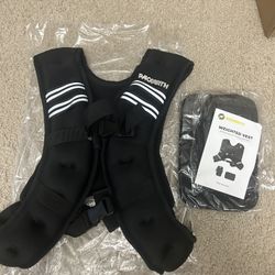 16lb Weighted Vest, Black