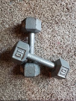 10 lb dumbbells