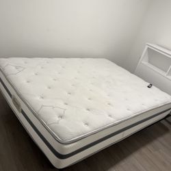 Queen Bed And Remote Frame Head Lift