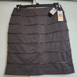 Calvin Klein Sz S Zipper Pencil Skirt BNWT