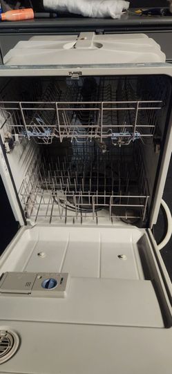 White Portable Countertop Dishwasher