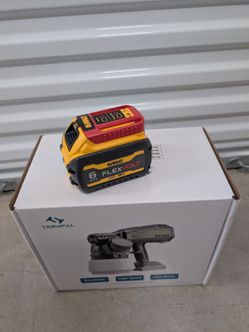 Brand New Tilswall Cordless Paint Sprayer & DeWalt FlexVolt 6Ah Battery