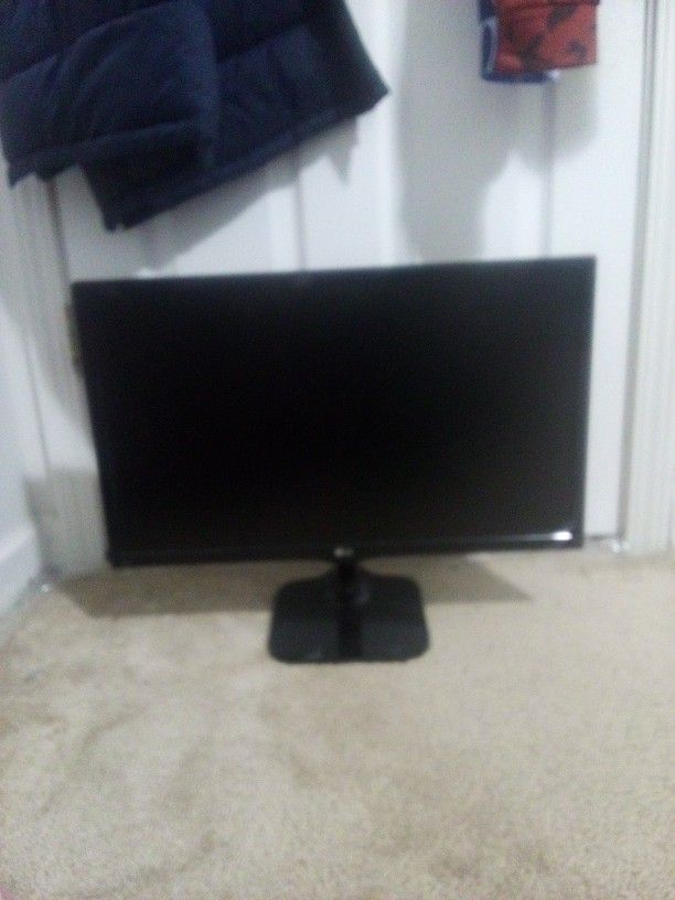 Lg Moniter With Power Cable And Hdmi