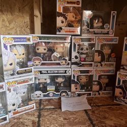 Different Anime Funko Pops 