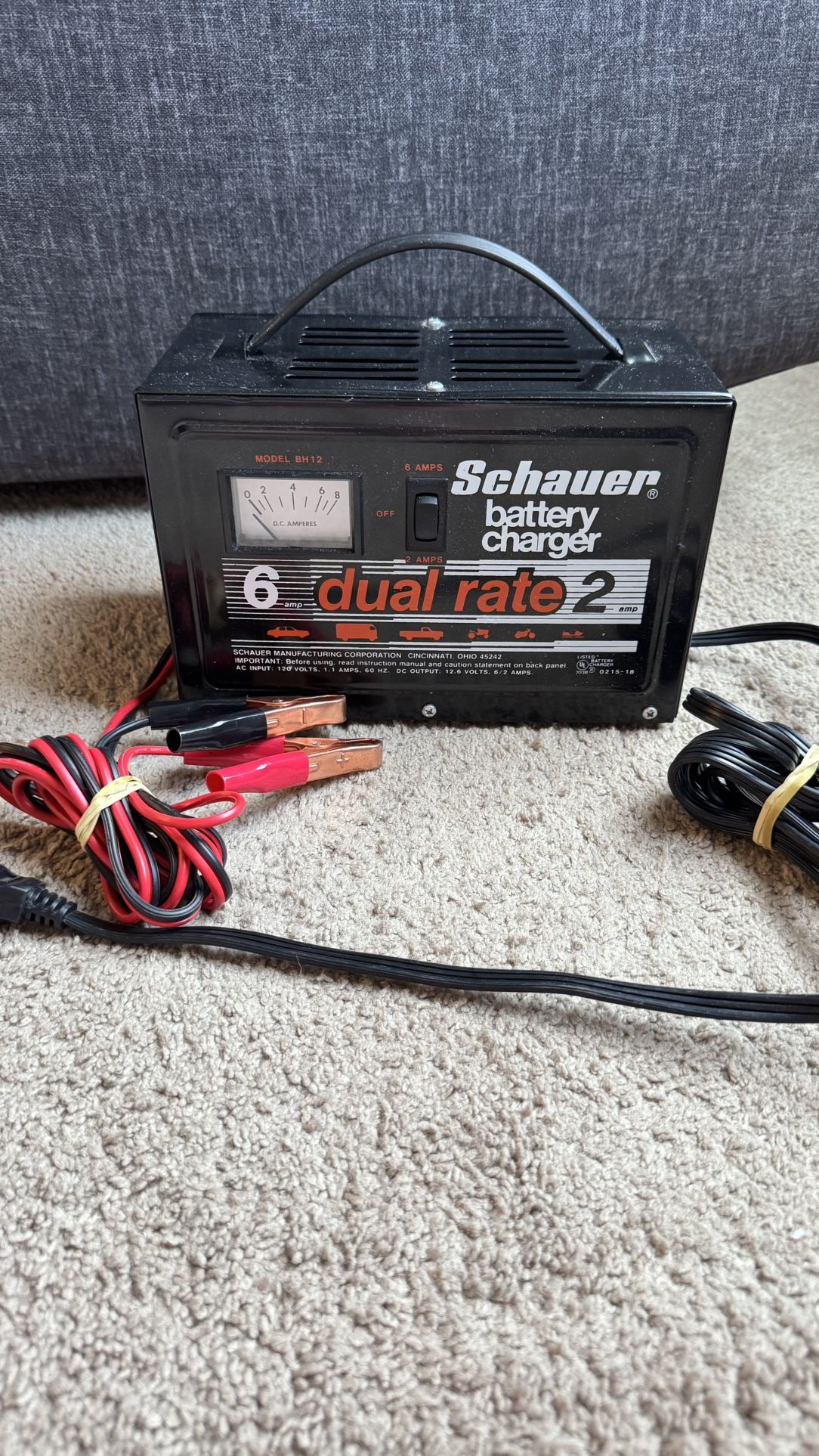 Schauer battery charger