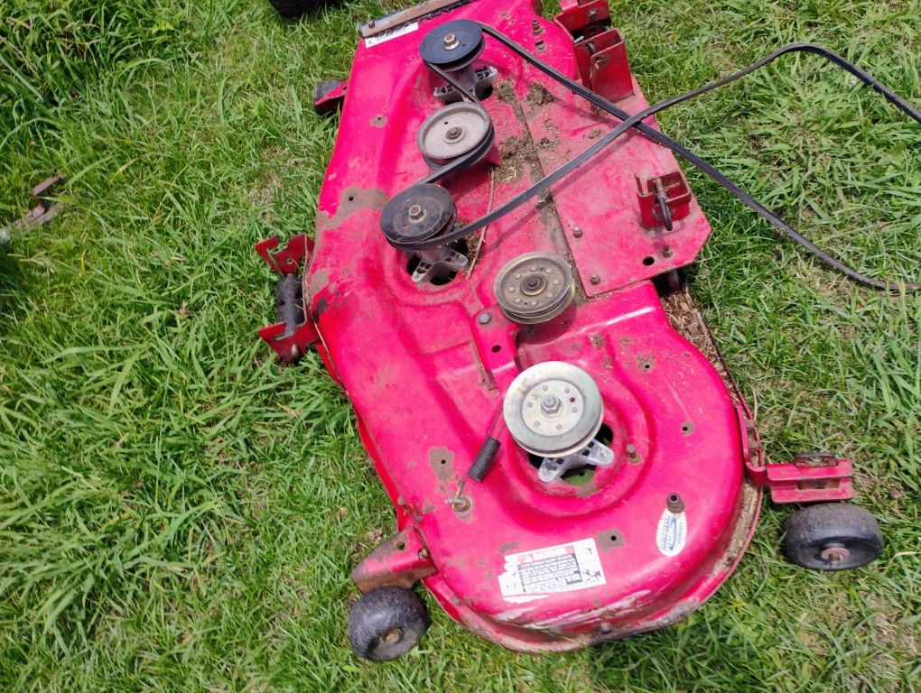 54"Cut Riding lawnmower deck fits Cub cadet LtX models, Huskee, Troy bilt, Toro, Yard machine