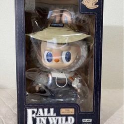 LABUBU POP MART the monsters FALL IN WILD vinyl plush doll (15.74 in) AUTHENTIC
