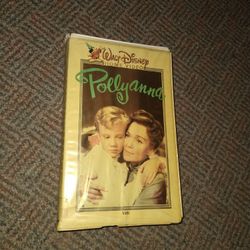 Walt Disney POLLYANNA 1985 VHS VIDEO ClamShell Edition OOP