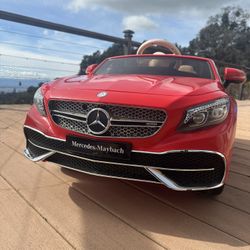 Mercedes-Maybach  S650 Electric Ride on Vehicles Cars    Red