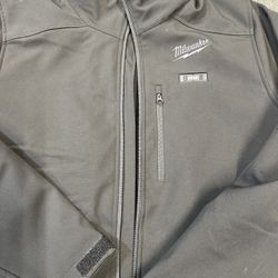 Milwaukee Men's XL M12 12-Volt  Tough Shell Black Heated Jacket