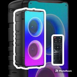 Bluetooth Speakers, 60W(80W Peak) Portable Loud Wireless Stereo Speaker