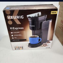 Keurig K-Express Coffee Maker, Single Serve K-Cup Pod Coffee Brewer, Black