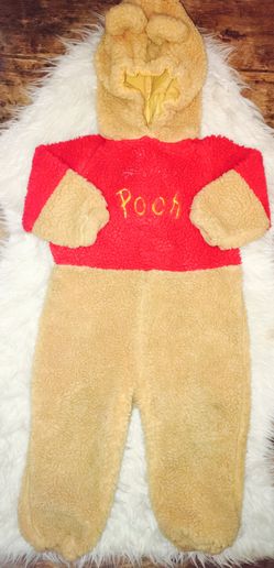 Winnie the Pooh Walt Disney one piece costume great condition size 2-4T