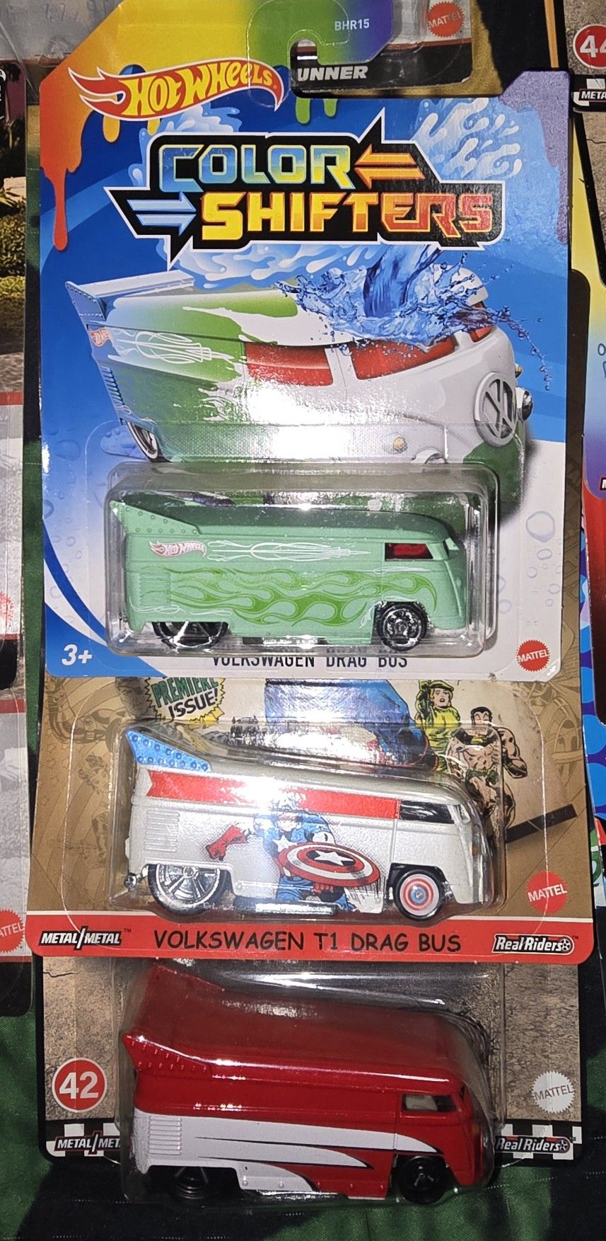 Hot Wheels VW Bus Lot