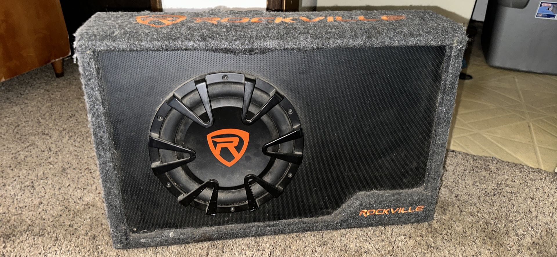 Rockville Subwoofer with Built in Amp