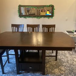 Dining Table With 6 Chairs 