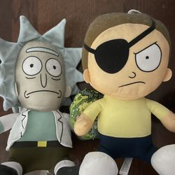 Rick & Morty Limited Edition Stuffed Characters
