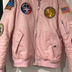 Women's Aviation Pink Jacket New Never Worn