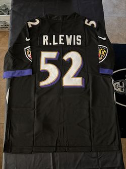 BALTIMORE RAVENS RAY LEWIS STITCHED JERSEY SMALL UP TO 6XL