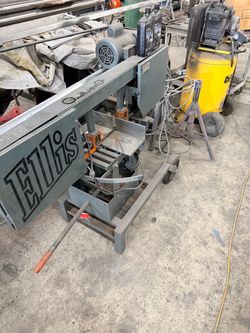 Ellis Mitering Horizontal Metal Band Saw – Heavy Duty Fabrication Saw - $1,800 (san jose north)