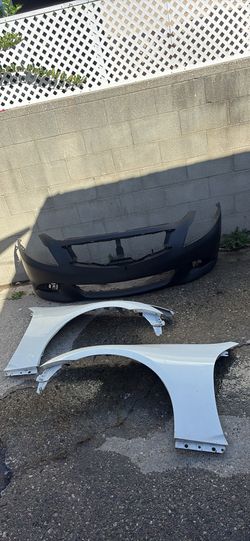 G37 sedan bumper and fenders