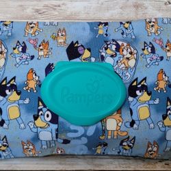 Bluey Pampers Wipes Cover 