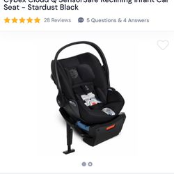 Cybex Cloud Q Heart Sensor Infant Car Seat 