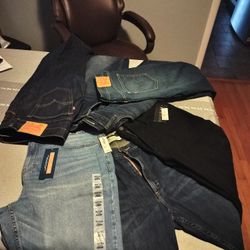 Men's 36x34 Jeans (6 Pairs) New/Like New 