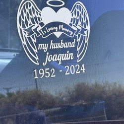  Memorial Decal 