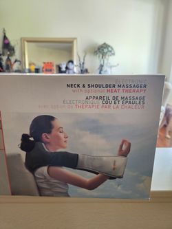 Electronic Neck & Shoulder Massager with Heat Therapy