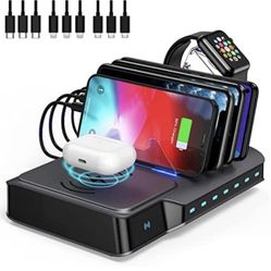 Charging station for multiple devices