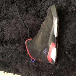 black and red 23 Jordans 