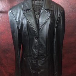 XS 100% Leather Jacket (Wilson) 