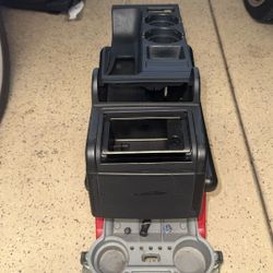 BMW E46 3 Series Black Center Console Base OEM