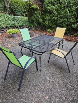 Patio Table and Chairs