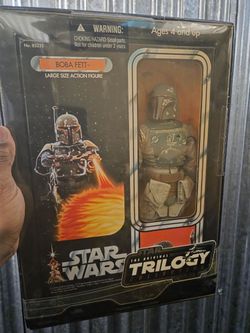 Star Wars Boba Fett Large Size Action Figure Original Trilogy Collection