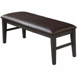 Dining Bench Dark Wood $20 pick up only bonanza and lamb