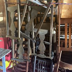 Miscellaneous Antique Farm Chairs – $2 Each / $15 for All