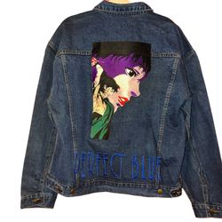 Perfect Blue denim Jacket vintage rare anime tee shirt   