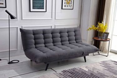 Grey Convertible Futon